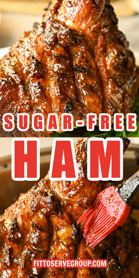 Sugar-Free Glazed Ham, Keto Healthy Ham Recipes Low Carb, Low Carb Ham Steak Recipes, Sugar Free Ham Glaze Recipe, Carnivore Ham Recipes, Low Carb Ham Recipes, Keto Ham Glaze, Keto Ham Recipes, Ham Seasoning, Mustard Glazed Ham