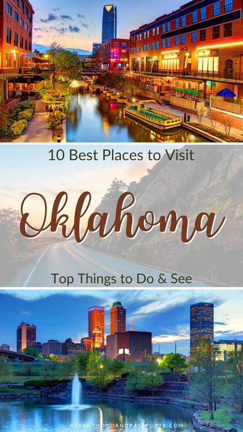 Places To Visit In Oklahoma, Oklahoma City Things To Do, Oklahoma Vacation, Oklahoma Travel, Route 66 Road Trip, Texas Places, Trip Destinations, Canada Travel Guide, Beyond The Horizon