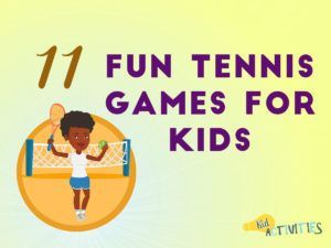 11 Fun Tennis Games for Kids [Tennis Drills for Kids] - Kid Activities Tennis Lessons For Kids, Team Games For Kids, Coaching Youth Sports, Beginner Tennis, Word Games For Kids, Tennis Camp, Tennis Videos, Physical Education Lessons, Tennis Drills