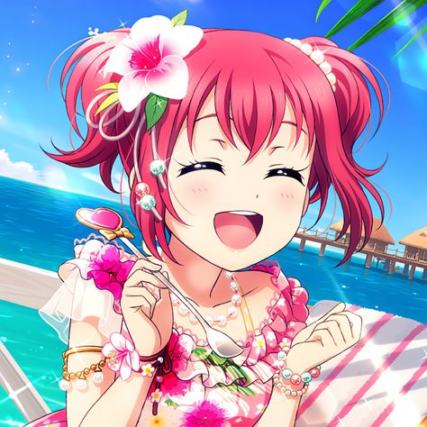 ruby kurosawa Ruby Kurosawa Icon, Ruby Kurosawa, Rhythm Games, Love Live, Matching Pfp, Pretty Pictures, All Art, Profile Picture, Ruby