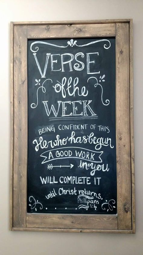 Chalkboard Bible Verse, Verse Of The Week Board, Scripture Chalkboard Art, Chalkboard Verse, Bible Verse Of The Week, Today Bible Verse, New Year Bible Verse, Chalkboard Bible Verses, Spring Chalkboard Art