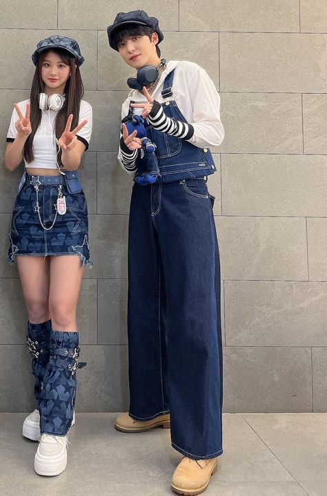 #NMIXX #SULLYOON #ATEEZ #YUNHO Kpop Idol Female Outfit, Ateez Work Outfit, Ateez Outfit Ideas, Kpop Female Idols Outfits, Female Idols Outfits, Kpop Interaction, Ateez Concert Outfit Ideas, Nmixx Outfits, Ateez Concert Outfit