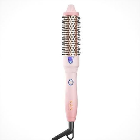 K&K Hot Hair Brush, Keratin Protect Heated Barrel Thermal Brush, Ionic Smooth Shine Volumize Comb, Dual Voltage Hair Straightener Curler Styling Tool 32mm Check more at https://uk.productsoffer.in/kk-hot-hair-brush-keratin-protect-heated-barrel-thermal-brush-ionic-smooth-shine-volumize-comb-dual-voltage-hair-straightener-curler-styling-tool-32mm/ Hair Curler Brush, Hot Hair Brush, Heated Brush, Hot Hair Tools, Hair Circlet, Hot Curlers, No Heat Curlers, Thermal Brush, Hot Brush