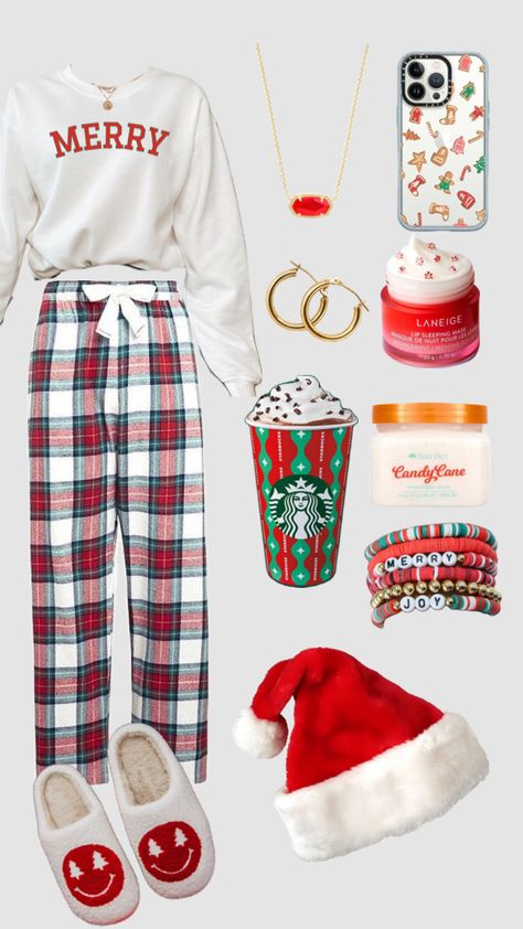 #christmas #pajamas #christmasaesthetic #outfitinspo