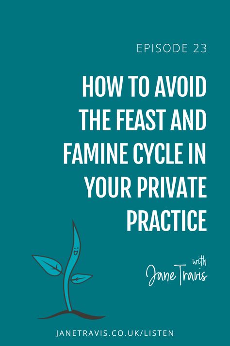 Being self-employed and running your own private practice has many many benefits to you. But one of the downsides is the potential insecurity of the ‘feast and famine’ ie busy periods followed by quiet periods. So in this week’s podcast, I’ll be exploring this, and sharing how you can protect yourself, your practice and your income. #PrivatePractice #Counsellor #Counselor #Counselling #Counseling #Therapy #Psychotherapy Private Practice Therapy Office, Therapist Tips, Private Practice Therapy, Cancelation Policy, Therapy Practice, Unhealthy Diet, Therapy Office, New Clients, Private Practice