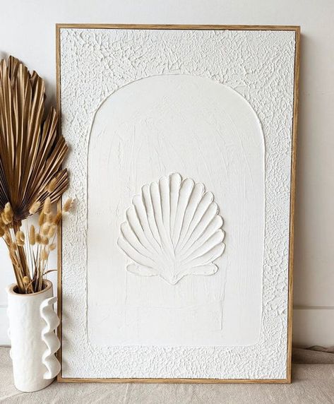 Sun Republic - Textured Plaster Art – SUN REPUBLIC Textured Plaster Art, Textured Plaster, Coral Decor, Diy Canvas Wall Art, Textured Canvas Art, Plaster Art, Art Texture, Arte Inspo, Decor Essentials