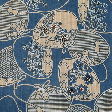 kimono fabric pattern Kimono Fabric Pattern, Motifs Art Nouveau, Kimono Pattern, Japanese Textiles, Kimono Fabric, Japanese Patterns, Japan Art, Japanese Prints, Japanese Fabric