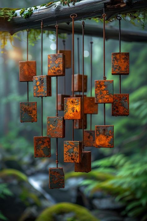 26 Easy Metal Garden Art Ideas To Inspire 56 Metal Lanterns Diy, Metal Garden Art Ideas, Rusty Metal Garden Art, Junk Metal Art, Rusty Garden, Metal Sculptures Garden, Garden Art Ideas, Yard Sculptures, Courtyard Gardens Design