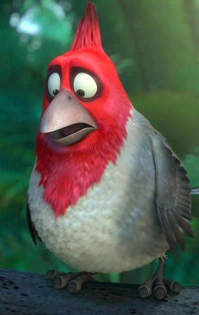 Disney References, Scrapbooking Pictures, Rio Movie, Cartoons Characters, Pets Movie, Blue Sky Studios, Rio 2, Singing Bird, Red Costume