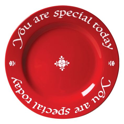 You Are Special Today Red Ceramic Plate - Walmart.com Red Plates, Red Ceramic, You Are Special, Ceramic Plate, Ceramic Plates, Decorative Plates, Kitchen Dining, Special Occasion, Holidays