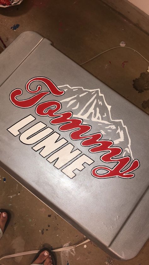 Cooler Ideas Fraternity, Frat Coolers Ideas Formal, Frat Coolers Ideas Coors Light, Frat Coolers Ideas, Sae Fraternity Cooler, Coors Light Frat Cooler, Fraternity Formal Cooler, Zbt Frat Cooler, Painted Coolers For Guys Fraternity