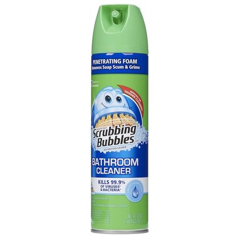 Best Cleaning Products: Scrubbing Bubbles Penetrating Foam Bathroom Cleaner Baking Soda Face Scrub, Bathtub Cleaner, Baking Soda Face, Scrubbing Bubbles, Fresh Clean Scents, Office Makeup, Apartment Checklist, Easy Cleaning Hacks, Best Cleaning Products