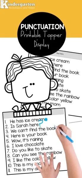 Punctuation Worksheets 2nd Grade, Punctuation Activity, Capitalization Activities, Punctuation Practice, Teaching Punctuation, October Writing Prompts, Punctuation Activities, Winter Writing Prompts, Punctuation Worksheets