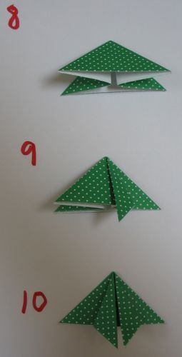 I LOVE origami. And, I love making cards. This easy project is for an origami Christmas card that you can make with the kids.        If y... Origami Christmas Cards, Origami Christmas Tree Card, Origami For Kids Animals, Origami Tree, Christmas Tree Tutorial, Origami Christmas Tree, Origami Cards, Tree Tutorial, Origami Decoration