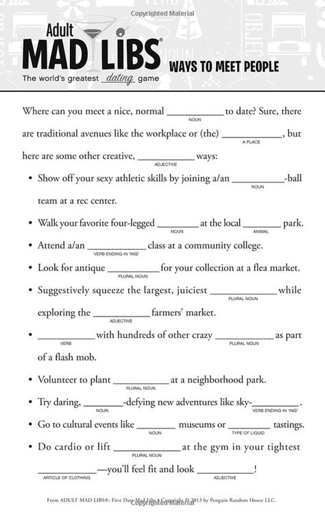 Free Mad Libs, Free Printable Mad Libs, Mad Libs For Adults, Funny Mad Libs, Mad Lips, Family History Printables, Ad Libs, Activity Director, Mad Libs