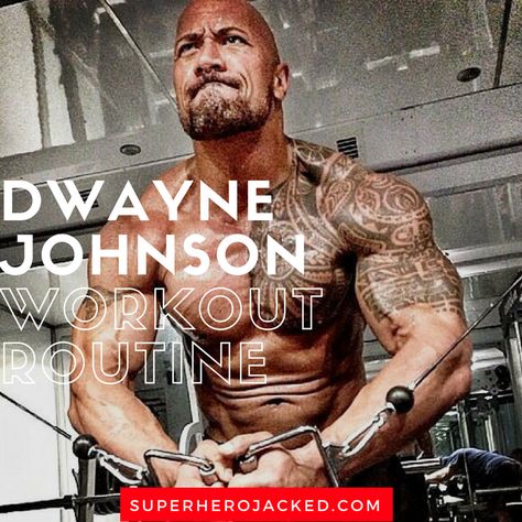 Dwayne Johnson Workout The Rock Workout Routine, The Rock Dwayne Johnson Workout, Gym Plan For Women, Dwayne Johnson Workout, Rock Workout, The Rock Workout, Celebrity Workout Routine, Dwayne The Rock Johnson, Workout Plan For Men