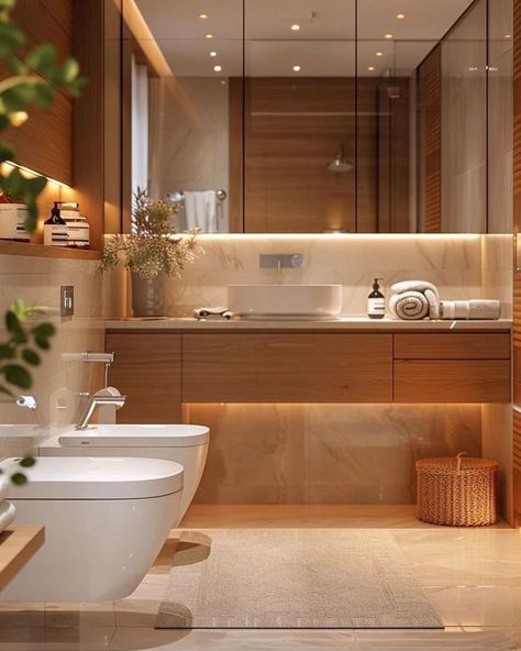 👉👈World's finest luxurious bathroom designs for your inspiration.. Follow us #bathroom#bathroomdecor#bathroomideas#bathroomremodel#bathroomdecorideas#bathroomstorage#bathroomdecorator#bathroomfixtures#bathroomflooring#bathroommirrors#bathroomrenovations#bathroommakeovers#bathroomdesignideas#bathroomremodelling#bathroomsremodeled#bathroomremodelers#bathroominteriors#bathroomstorag#bathrooms Bathroom Design 2024, Modern Bathroom Shower Design, Modern Bathroom Design Luxury, Pavillion Ideas, Bathroom Modern Luxury, Spa In Casa, Japandi Bathroom, Bathroom Contemporary, Bilik Air