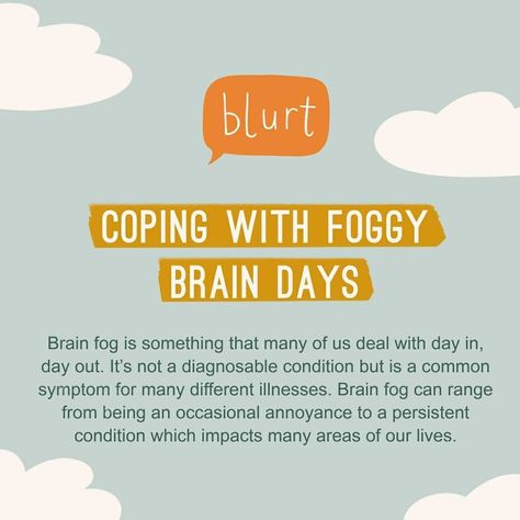 Brain Fog Quotes, Foggy Brain, Forgetting Things, Brain Fog, Brain Health, Physical Health, The Brain, Days Out, Science And Technology