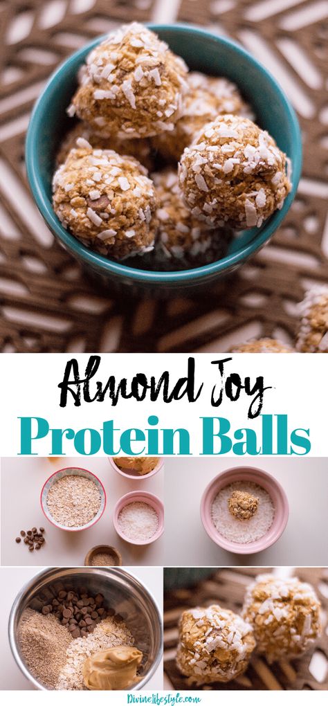 Almond Joy Bites, Coconut Protein Balls, Diets Plan, Profile Recipes, Pb2 Recipes, Chocolate Protein Balls, Protein Balls Healthy, Brownie Bites Recipe, Macro Recipes