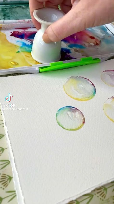 Paintings Tutorials, Diy Watercolor Painting, Watercolor Flower Art, Watercolor Painting Techniques, Kraf Diy, Diy Watercolor, Watercolor Art Lessons, Watercolor Paintings Tutorials, Book Art Diy