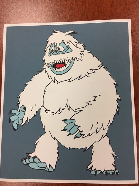 Abominable Snowman Rudolph, Snowman Christmas Card, Grinch Stuff, Christmas Boards, Christmas Cartoon Characters, Snowman Cartoon, Christmas Bulletin Board, Snowman Christmas Cards, Abominable Snowman