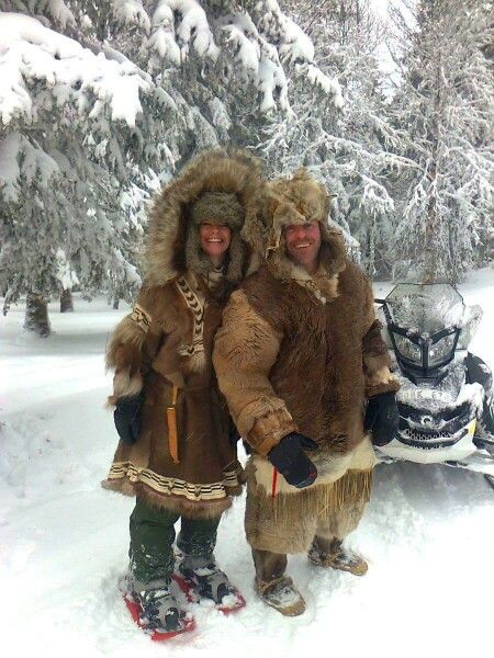 Clothing put to the test Artic Clothes, Artic Clothing, Bushcraft Clothes, Arctic Clothing, Buckskin Clothing, Primitive Clothing, Primitive Survival, Diy Leather Projects, Viking Clothing