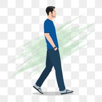 Man Side View, Cool Pose, Side View Drawing, Vector Clothes, Fashion Illustration Poses, Model Jeans, Walking People, Fashion Vector, Walking Man