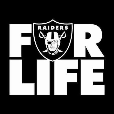 Raiders For Life Lv Raiders, Oakland Raiders Wallpapers, Oakland Raiders Images, Oakland Raiders Fans, Raiders Wallpaper, Raiders Stuff, Oakland Raiders Logo, Raiders Baby, Oakland Raiders Football