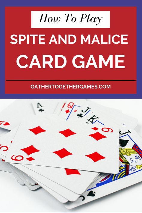 Dive into our ultimate guide on how to play the exciting card game, Spite and Malice! 

Learn the rules, strategies, and everything you need to know to become a Spite and Malice pro. 

Perfect for game nights with friends or family, our blog will walk you through the setup, gameplay, and winning tips. 

#CardGames #GameNight #SpiteAndMalice #HowToPlay #FamilyFun Swoop Card Game Instructions, Solo Card Games, Games For Two People, Card Night, Gamer Party, Tiles Game, Classic Card Games, Family Card Games, Fun Card Games