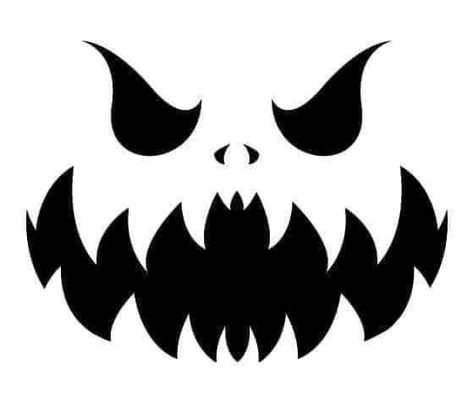 Halloween Pumpkin Stencils, Cute Pumpkin Carving, Scary Halloween Pumpkins, Halloween Pumpkin Carving Stencils, Evil Pumpkin, Amazing Pumpkin Carving, Scary Pumpkin Carving, Halloween Stencils, Casa Halloween