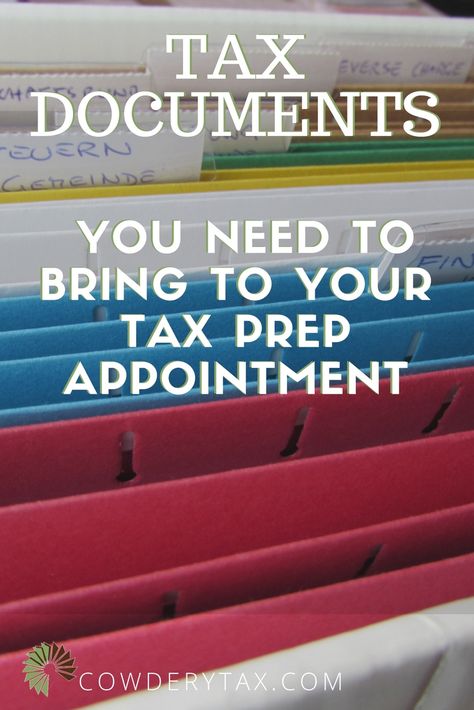 Tax Documents You Need to Bring to Your Tax Prep Appointment Tax Deductions List, Tax Prep, Small Business Organization, Tax Preparation, Filing Taxes, Tax Deductions, Business Organization, Tax Return, Finance