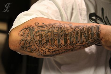 Anthony Anthony Tattoo, Lowrider Tattoo, Atlanta Tattoo, Different Styles Of Tattoos, Names Tattoos For Men, Studio Images, Christ Tattoo, Half Sleeve Tattoos Drawings, Skull Sleeve Tattoos