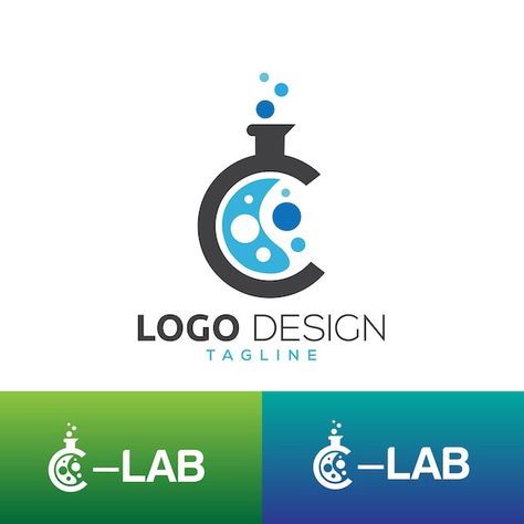 Chemical Logo Design, Chemical Logo, Lab Logo Design, C Logo Design, Lab Logo, Billboard Advertising, Logo C, Material Ideas, Black Picture Frames