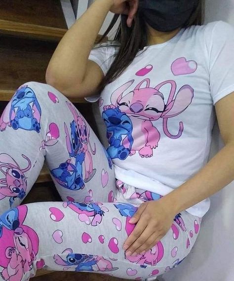 Stitch Pajamas For Kids, Pijama Stitch, Cute Pjs For Women, Hot Bodysuits, Tough Clothes, Stitch Pajamas, Lilo And Stitch Merchandise, Cute Disney Outfits, Stitch Toy