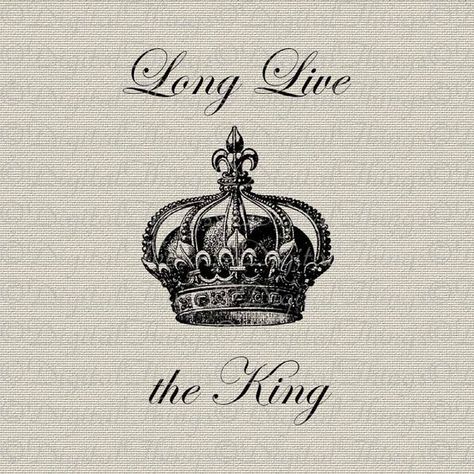 Diamond Crown Tattoo, King And Queen Pictures, Always Tattoo, Forearm Tattoo Quotes, Typography Wall Decor, Long Live The King, Fabric Pillows, Crown Tattoo Design, King Tattoos