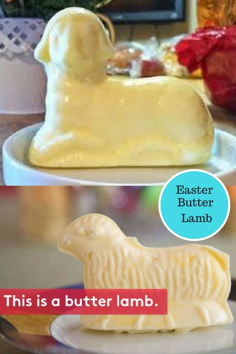 Traditional Easter Butter Lamb #easter #holiday #butter #easterlamb #lamb #butterlamb Butter Lamb Easter, Holiday Butter, Butter Lamb, Diy Butter, Wooden Butter Mold, Easter 2024, Traditional Easter, Making Butter, Easter Lamb