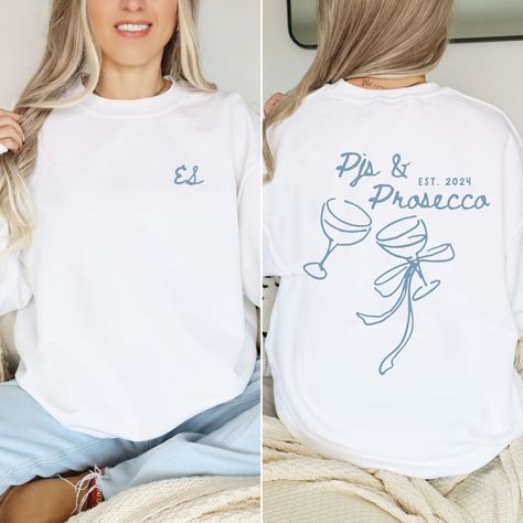 PJs and Prosecco, Sleepover Bachelorette Party, Pajama Slumber Party, Bach Pyjama Party Decorations Ideas, Pjs And Prosecco Party, Pjs And Prosecco Bachelorette Party, Sleepover Bachelorette Party, Sleepover Bachelorette, Bachelorette Slumber Party, Pjs And Prosecco, Bachelorette Pajamas, Pj Day