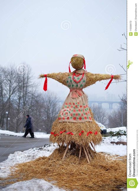 Russia: Big Straw Doll Shrovetide - Symbol Of Pancakes Week  Stock Photo - Image of scarecrow, festival: 110308172 Straw Doll, Scarecrow Festival, Scarecrow, Wind Sock, Pancakes, Greece, Russia, Photo Image, Straw