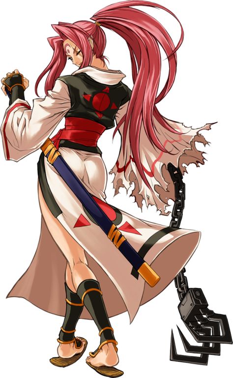 Baiken Name Profile Personal Info Appearances Voice Actor/Actress Baiken (梅喧, Baiken) is one of the few characters of Japanese descent in the Guilty Gear fighting game series (others being May and Anji Mito). Baiken was a hidden character in Guilty Gear, but became a normal character in later installments. Baiken Guilty Gear, Gear Drawing, Bear Artwork, Gear Art, Posing Inspiration, The Guilty, Guilty Gear, 2d Character, Game Character Design