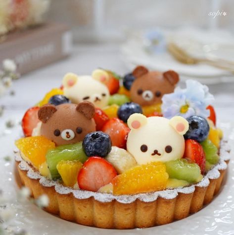 Pie Decor, Savory Dessert, Gourmet Sweets, Rilakkuma Korilakkuma, Bento Ideas, Kawaii Dessert, Dessert Platter, Sweet Treats Desserts, Party Food Buffet