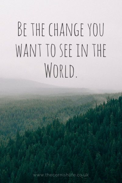 Be the change you want to see in the world...and other mantras to live by: http://thecornishlife.co.uk/5-mantras-i-live-my-life-by/ \\ The Cornish Life Be The Change You Want To See, Values And Principles, Live My Life, World Wallpaper, Be The Change, The Change, Beautiful Words, Cornwall, You Changed