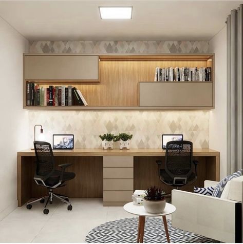 Home Office Workstation Ideas, Work From Home Office Setup Ideas, Ofice Tebal, Workstation Design For Home, Study Table Designs Modern, Home Office Setup Ideas Layout, Small Study Room Design, Work From Home Office Setup, Home Workstation