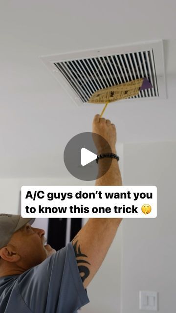 Bison Renovations on Instagram: "Better grab a piece of paper and check your air returns!

#bisonrenovations #acinstallation #hvac #homerenovation #homeremodeling #contractor #contractorlife" Hvac Hacks, Air Return, Piece Of Paper, Home Renovation, Home Remodeling, On Instagram, Instagram