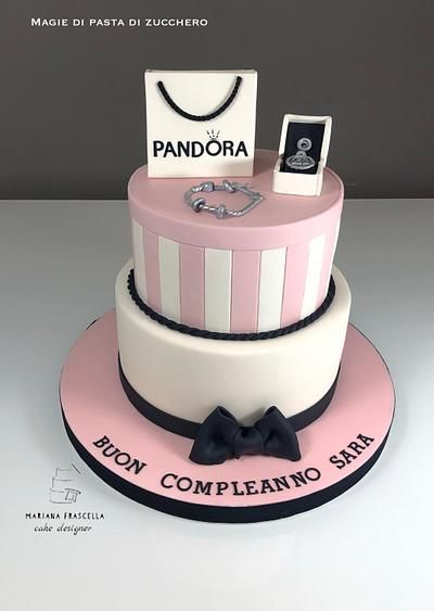 Pandora Cake Ideas, Sixteen Birthday Cake, Pandora Cake, Girly Birthday Cakes, 19 Birthday, Chanel Cake, 12th Birthday Cake, 14th Birthday Cakes, 15th Birthday Cakes