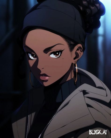 Black Anime Character Design, Jjk Black, Black Anime Cartoon, Oc Claims, Black Oc, Anime Cartoon Characters, Instagram Profile Pic, Girls Pfp, Black Anime Guy