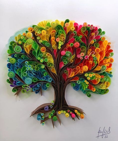 Florspaper - Etsy Family Tree Wedding, Quilling Flower Designs, Quilling Letters, Quilling Work, Paper Quilling Patterns, Paper Quilling Designs, Quilling Paper, Quilling Patterns, Quilling Designs