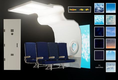 The Sims 4 Airport Cc, Sims 4 Plane Cc, Sims 4 Airplane Cc, Sims 4 Airport Cc, Sims 4 Airplane, Sims 4 Airport, Free Sims 4 Cc, Ts4 Builds, Plane Decor