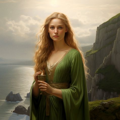 Brigid — The Paganista Brigid Goddess, Goddess Brigid, Healing Poetry, Sacred Well, Santa Filomena, Goddess Of Fertility, Celtic Myth, Fire Goddess, Ancient Ireland