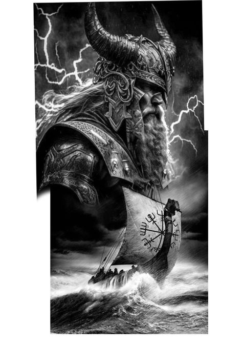 Viking Battle Tattoo, Viking Berserker Tattoo, Art Tattoo Sketch, Valhalla Art, Viking Ship Tattoo, Berserker Tattoo, Viking Sleeve, Armour Tattoo, Nordic Tattoos