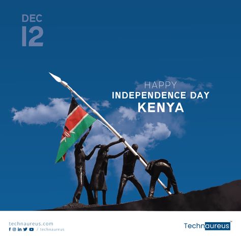 Yes...December 12, the day when the people of Kenya celebrates their Jamhuri Day. It was on December 12 1963, Kenya became an independent republic from Great Britain. Jamhuri Day is regarded as Kenya's most important day, marked by numerous festivities which celebrate the country's cultural heritage.  Team Technaureus wishing aevery one in Kenya a "Happy Independence Day". #Kenya #Nationalday #JamhuriDay  #OdooKenya #independenceday #kenyarepublicday #TeamTechnaureus #BrandingPartner Happy Jamhuri Day Kenya, Happy Jamhuri Day, Jamhuri Day Poster, Jamhuri Day Kenya, Kenya Independence Day, Jamhuri Day, Event Poster Design Inspiration, Kenyan Flag, Black Roses Wallpaper